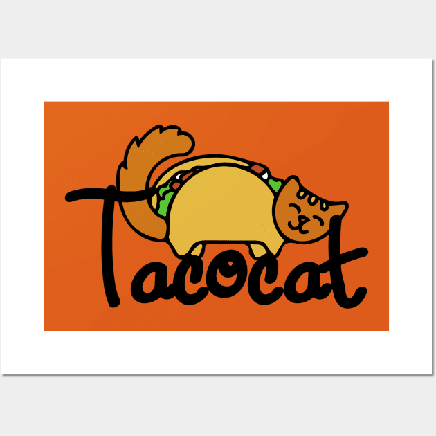 Tacocat Taco cat Wall Art by bubbsnugg